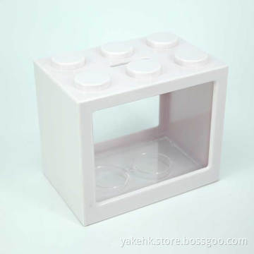 new small aquarium mini fish tank with LED light